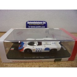 1968 Porsche 907 n°222 Herrmann - Neerspasch 4th Targa Florio SI038 Spark Model