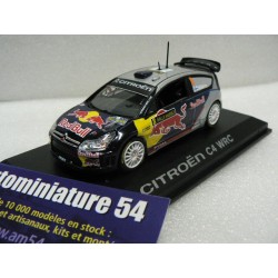 2010 Citroen C4 WRC n°8 Raikkonen Suède 155432 Norev