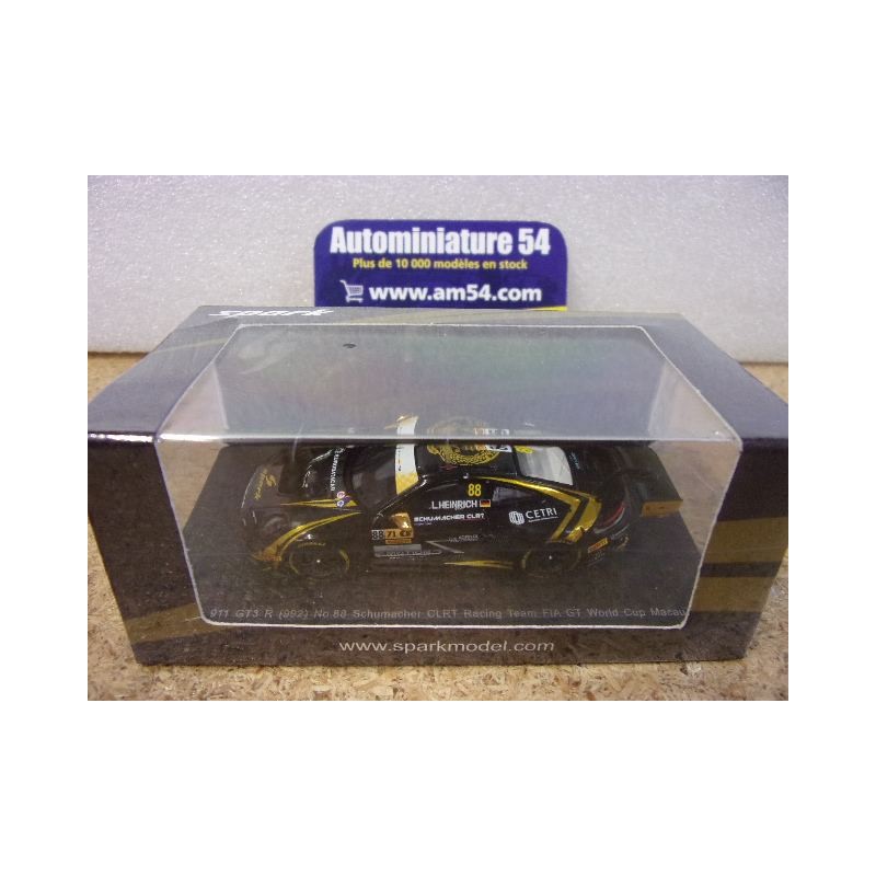 2024 Porsche 911 - 992 GT3 R N°88 Laurin Heinrich World Cup Macau 64S039 Spark Model 1.64