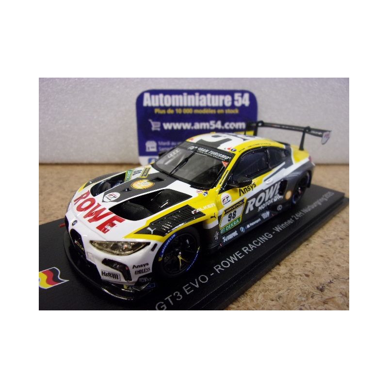 2025 BMW M4 GT3 Evo n°98 Farfus - Krohn - Marciello - van Der Linde 1st Winner 24h Nurburgring 43nur2025 Spark Model