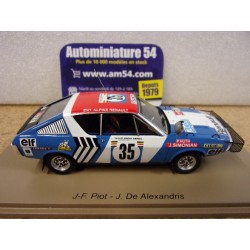 1975 Renault 17 Gordini n°35 Piot - De Alexandris Safari S6194 Spark Model
