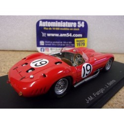 1957 Maserati 450S n°19 Fangio - Behra 1st winner Sebring 12H 43SE57 Spark Model