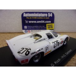 1969 Porsche 907 n°276 Koch - Dechent 6th Targa Florio SI039 Spark Model