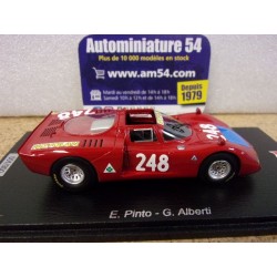 1969 Alfa Roméo T33-2 n°248 Pinto - Alberti 5th Targa Florio SI037 Spark model