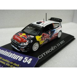 2010 Citroen C4 WRC n°7 Ogier Portugal 155432 Norev