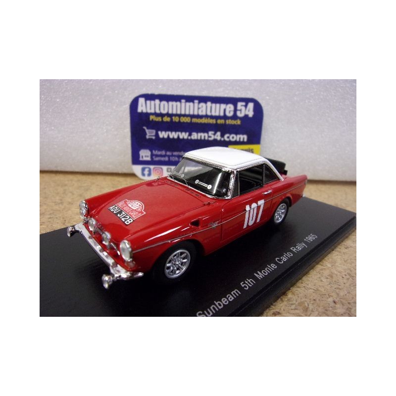 1965 Sunbeam n°107 Harper - Hall 5th Monte Carlo S4061 Spark Model