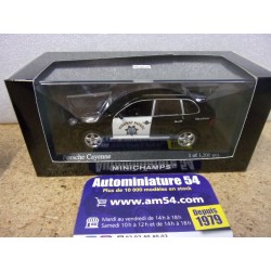 Porsche Cayenne Police California Higway Patrol 400066291 Minichamps