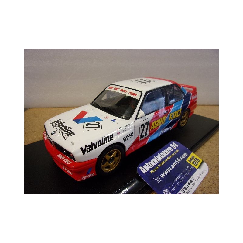 1986 BMW E30 M3 n°27 Kawamoto - Reid  JTCC S1801529 Solido