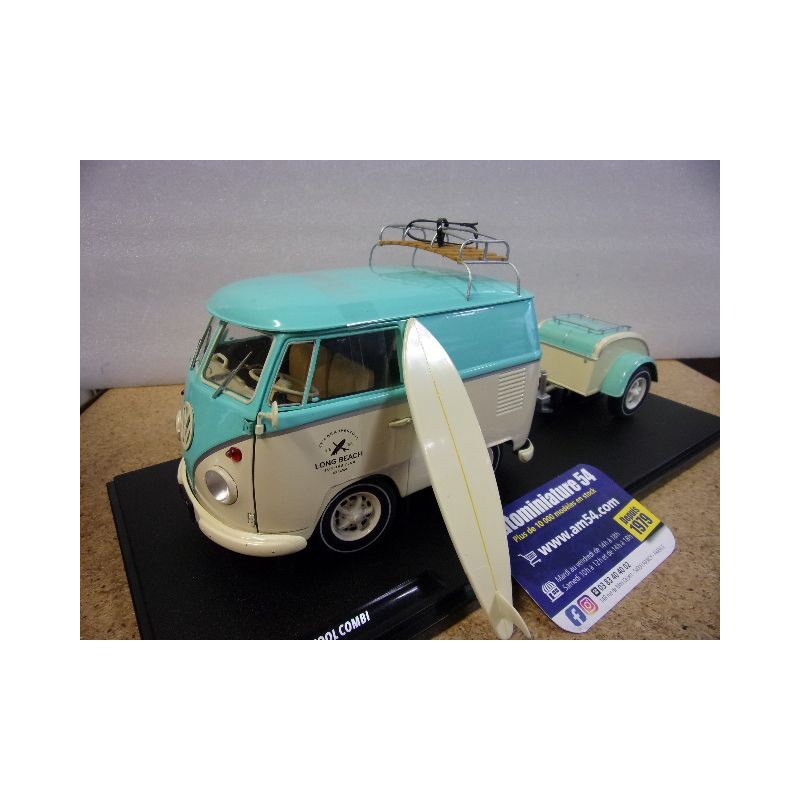 Volkswagen Kool Combi T1 Mint green - White 2024 S1810905 Solido