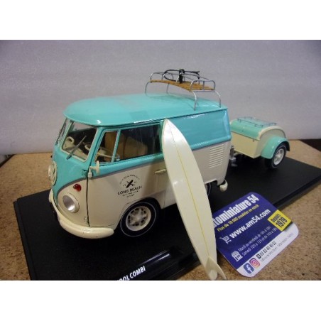 Volkswagen Kool Combi T1 Mint green - White 2024 S1810905 Solido