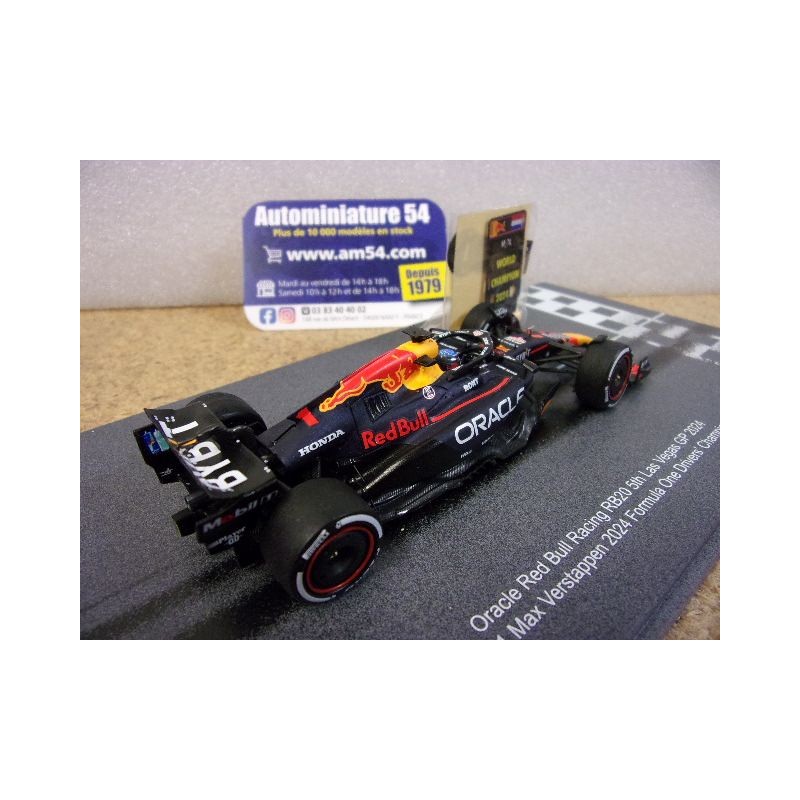 2024 Red Bull Honda RB20 n°1 Max Verstappen World Champion Las