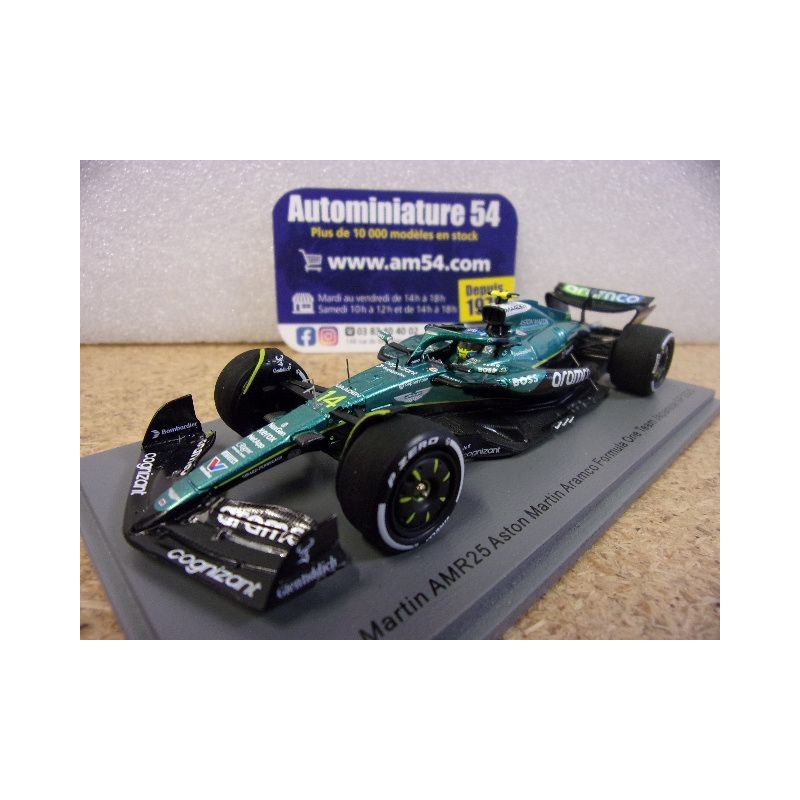 2025 Aston Martin AMR25 n°14 Fernando Alonso Japanese GP S9589 Spark Model