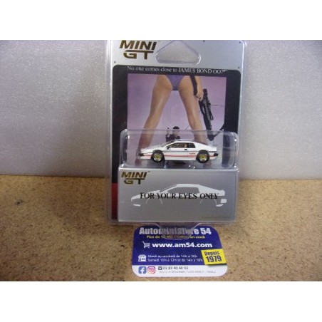 Lotus Esprit Turbo "For Your Eyes Only" James Bond English Version MGT00907-007E Mini GT