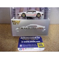 Lotus Esprit Turbo "For Your Eyes Only" James Bond English Version MGT00907-007E Mini GT