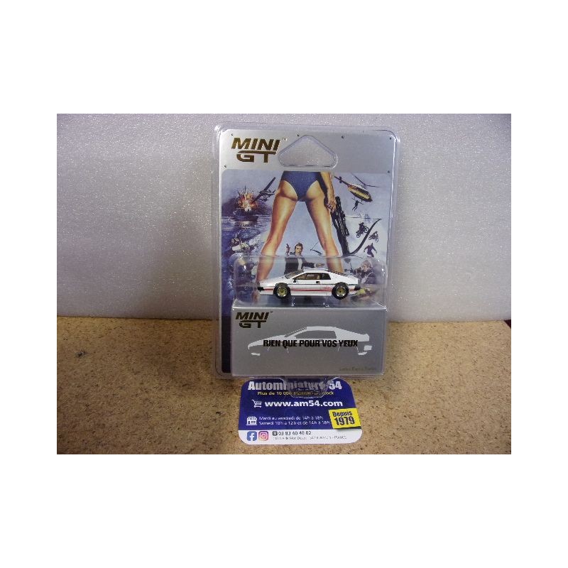 Lotus Esprit Turbo "Rien Que Pour Vos Yeux" James Bond French Version MGT00907-007F Mini GT