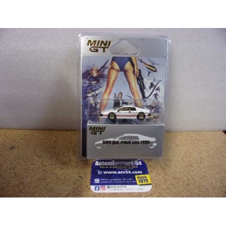 Lotus Esprit Turbo "Rien Que Pour Vos Yeux" James Bond French Version MGT00907-007F Mini GT
