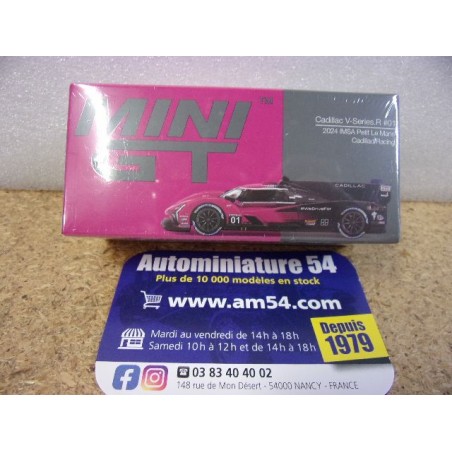 2024 Cadillac V Serie R n°01 IMSA Petit Le Mans Cadillac Racing MGT01010 True Scale Models Mini GT