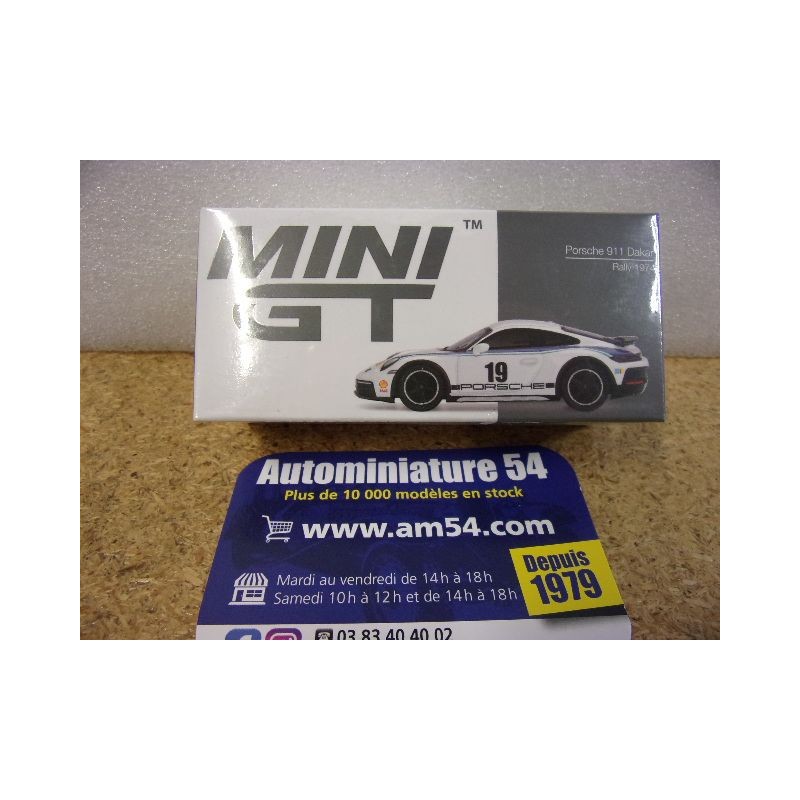 Porsche 911 - 992 Dakar Rally 1974 MGT01009 Mini GT