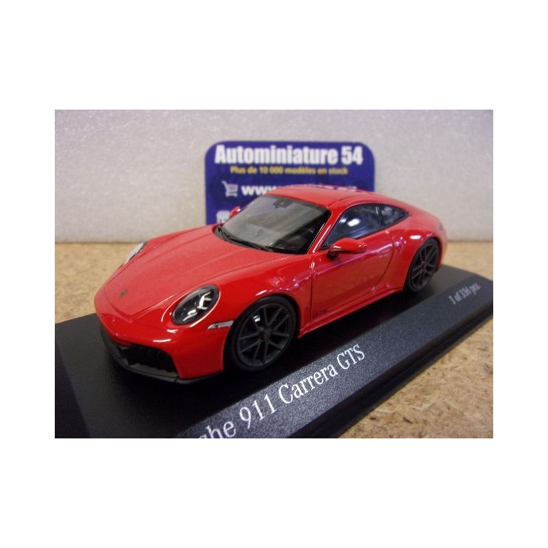 Porsche 911 - 992.2 Carrera GTS Indischrot 2025 410064120 Minichamps