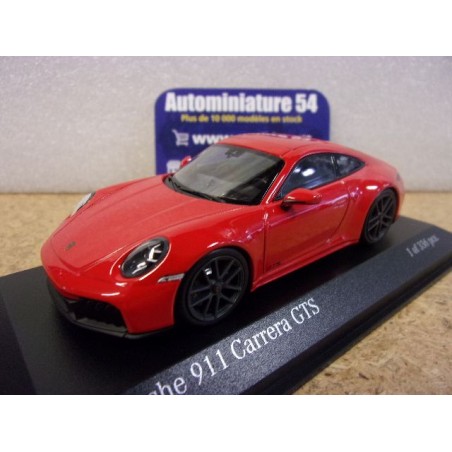 Porsche 911 - 992.2 Carrera GTS Indischrot 2025 410064120 Minichamps
