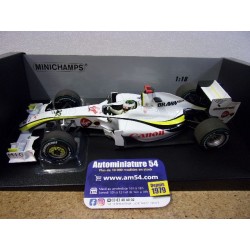 2009 Brawn GP BGP001 n°22 Jenson Button Singapore GP World Champion Edition 180090222 Minichamps