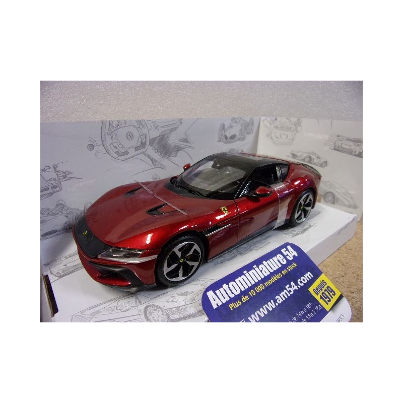 Ferrari 12 Cilindri Red 18-26033R Bburago Race&Play 1.24