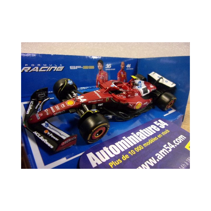2025 Ferrari F1 SF-25 n°44 Lewis Hamilton 18-36853-H Bburago Racing