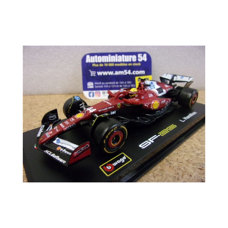 2025 Ferrari F1 SF-25 n°44 Lewis Hamilton 18-36852-H Bburago Racing