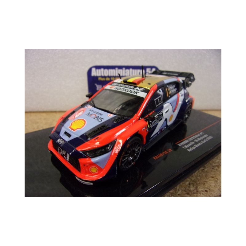 2025 Hyundai i20 N Rally1 n°11 Neuville - Wydaeghe Monte Carlo RAM973C Ixo Models