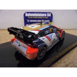 2025 Hyundai i20 N Rally1 n°16 Fourmaux - Coria Dirty Version Monte Carlo RAM973A Ixo Models