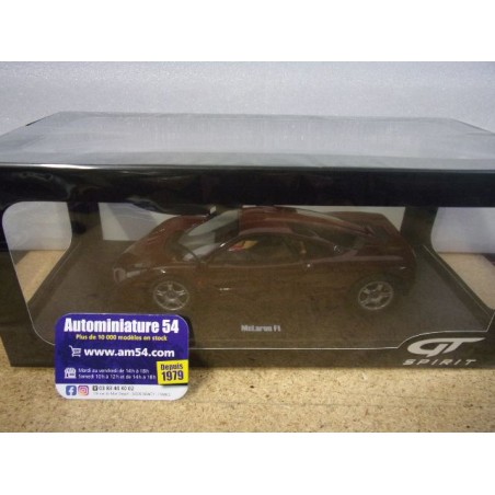 McLaren F1 Burgundy 1992 GT534 GT Spirit