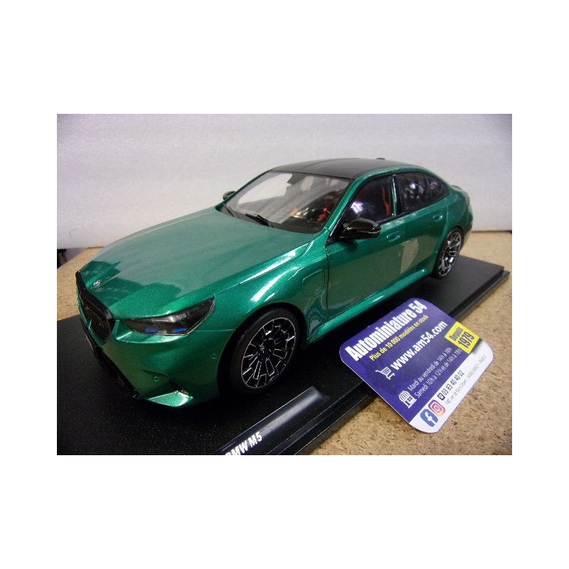 BMW M5 Isle of Man Green 2025 S1814701 Solido