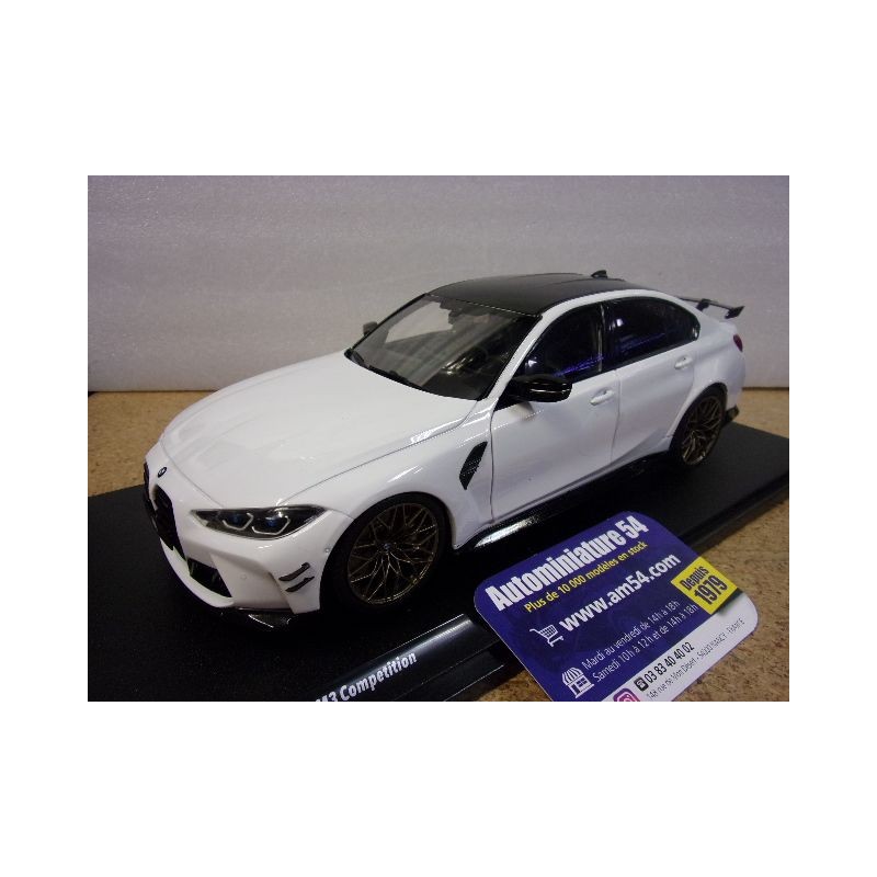 BMW M3 Performance Alpine Weiss 2024 S1814301 Solido