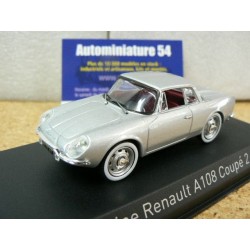 Alpine A108 coupé 2+2 1961 517821 Norev