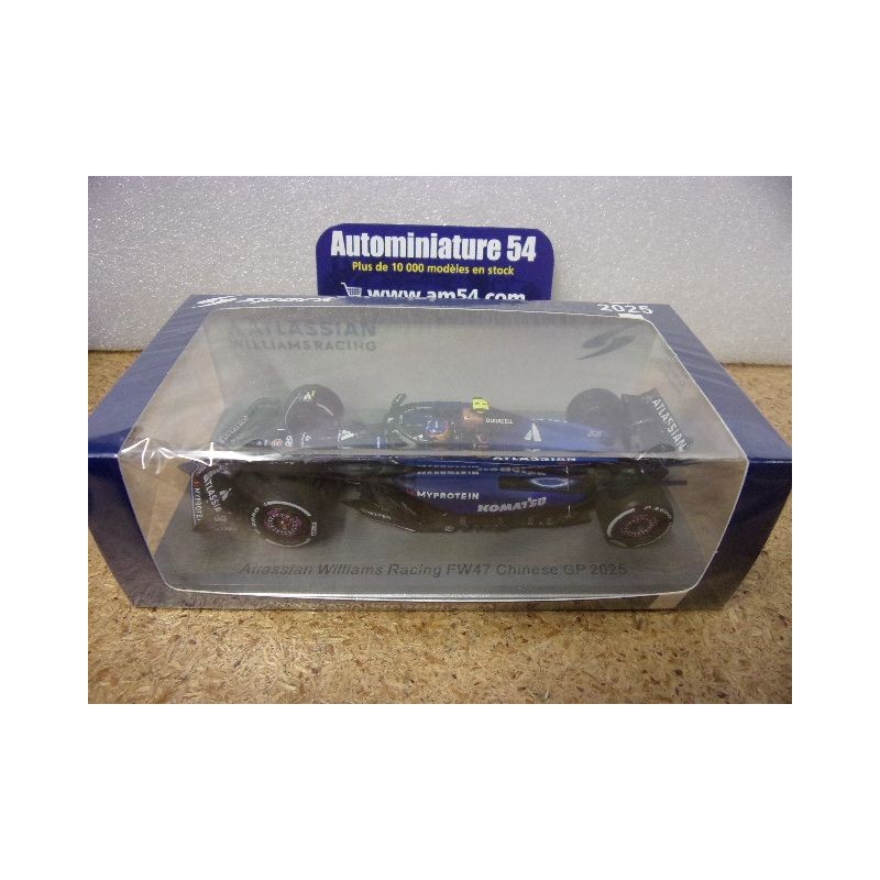 2025 Williams FW47 n°55 Carlos Sainz Chinese GP S9583 Spark Model
