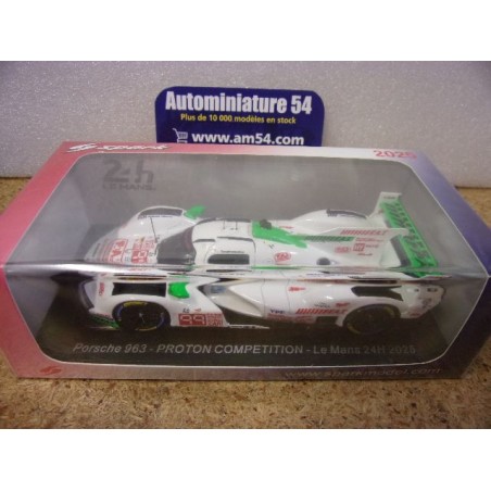 2025 Porsche 963 Proton n°99 Jani - Pino - Varrone Le Mans S9269 Spark Model