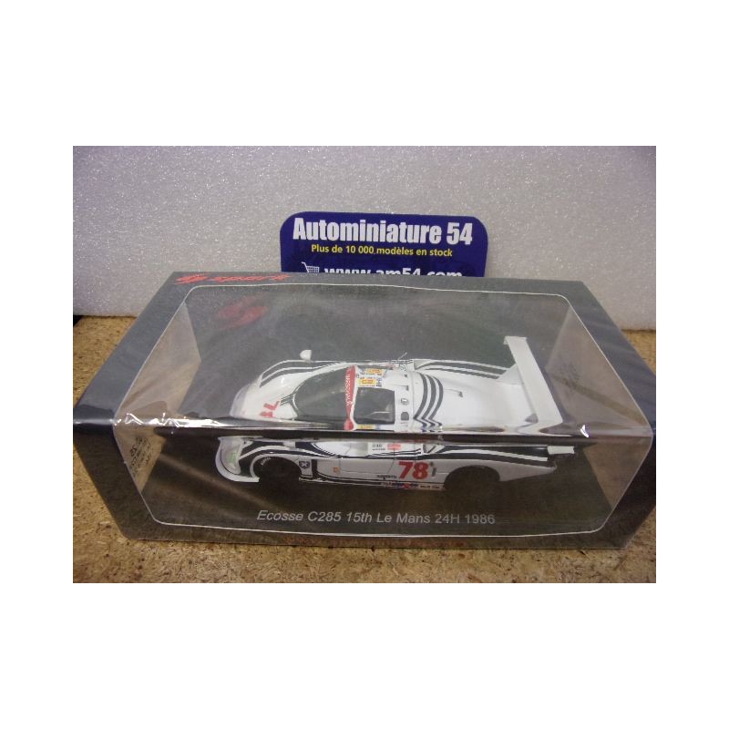 1985 Ecosse C285 n°78 Delano - Hotchkis - Pertery Le Mans S8225 Spark Model