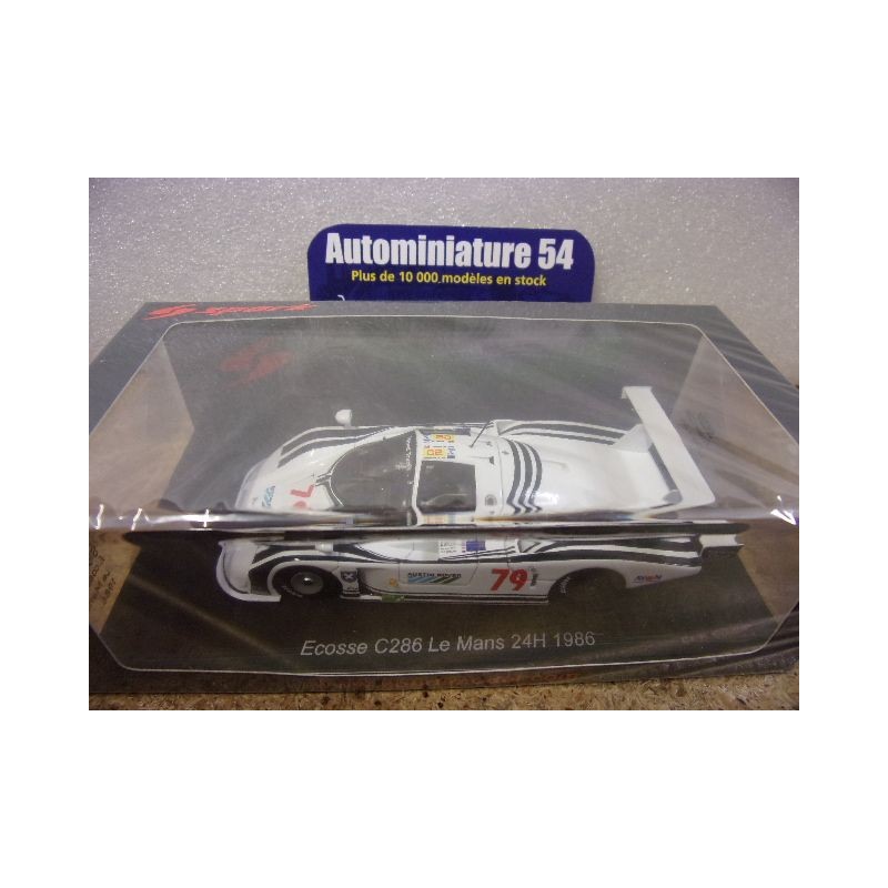 1985 Ecosse C286 n°79 Wilds - Mallock - Leslie Le Mans S8226 Spark Model