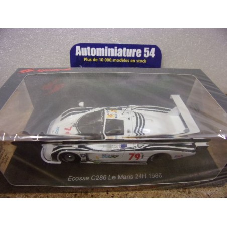 1985 Ecosse C286 n°79 Wilds - Mallock - Leslie Le Mans S8226 Spark Model