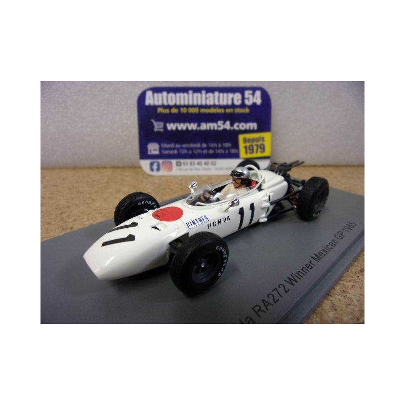 1965 Honda RA272 n°11 Richie Ginther GP S6218 Spark Model