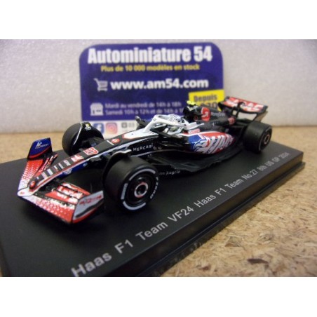 2024 Haas F1 Team VF24 n°27 Hulkenberg 8th Australian Y407 Spark Model Sparky 1.64