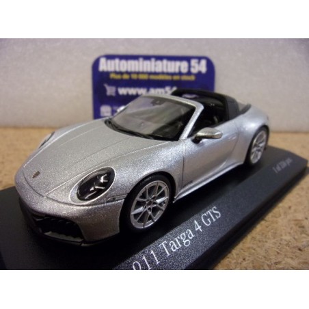 Porsche 911 - 992.2 Targa 4 GTS GT Silbermetallic 2025 410064141 Minichamps