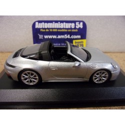 Porsche 911 - 992.2 Targa 4 GTS GT Silbermetallic 2025 410064141 Minichamps