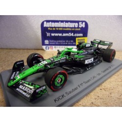 2025 Kick Sauber F1 Team C45 n°27 Nico Hulkenberg 5th Spanish GP S9620 Spark Model