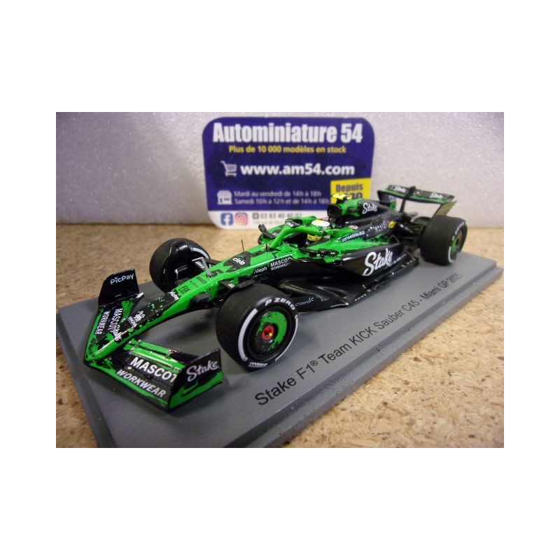 2025 Kick Sauber F1 Team C45 n°5 Gabriel Bortoleto Miami GP S9626 Spark Model