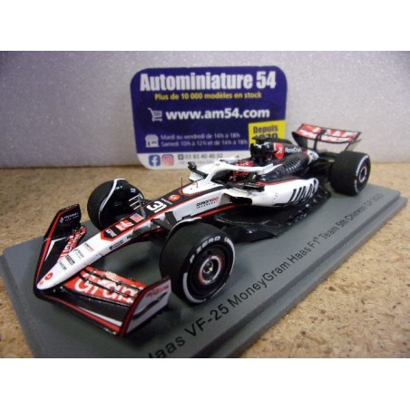 2025 MoneyGram Haas VF25 n°31 Esteban Ocon 5th Chinese GP S9586 Spark Models