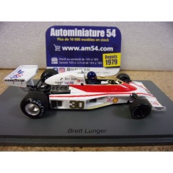 1977 McLaren M23 n°30 Brett Lunger Canadian GP S5746 Spark Model