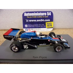 1976 Shadow DN8 n°16 Tom Price Canadian GP S3912 Spark Model