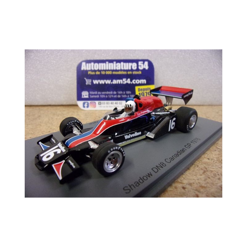 1976 Shadow DN8 n°16 Tom Pryce Canadian GP S3912 Spark Model