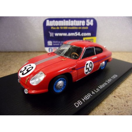 1959 DB HBR 4 n°59 Laffarge - Faucher Le Mans S8346 Spark Model